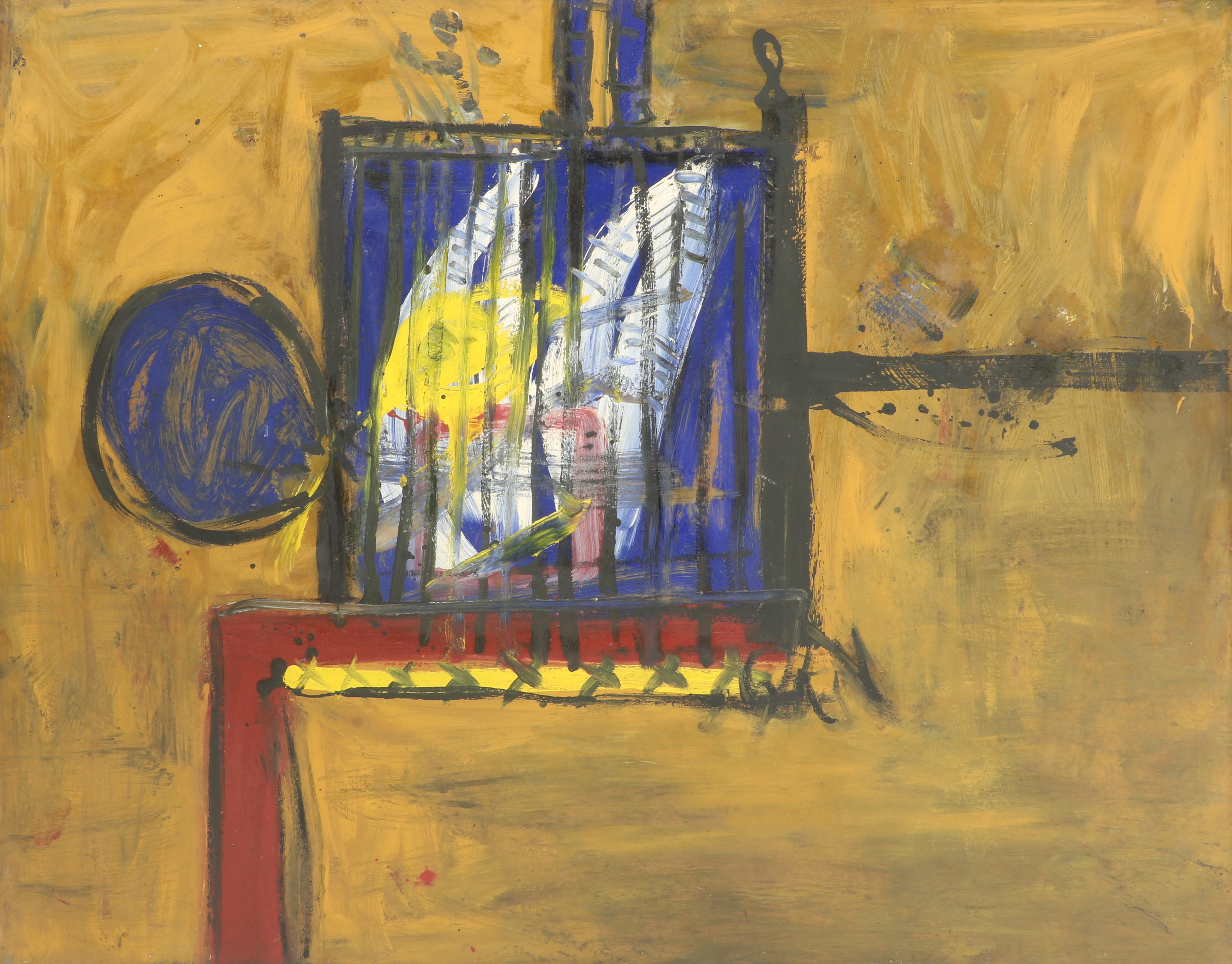 Alan Davie RA (1920-2014) 'Bird Cage No.1', 1956, £16,300